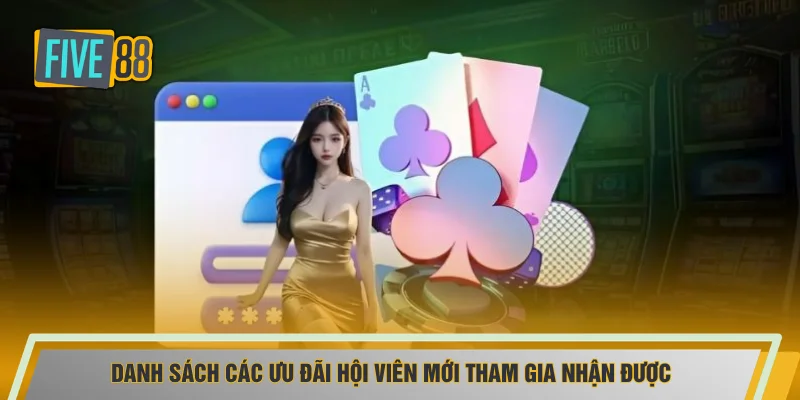 Danh sách các ưu đãi hội viên mới tham gia nhận được
