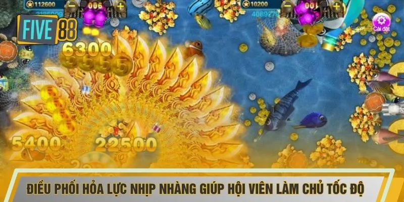 Điều phối hỏa lực nhịp nhàng giúp hội viên làm chủ tốc độ