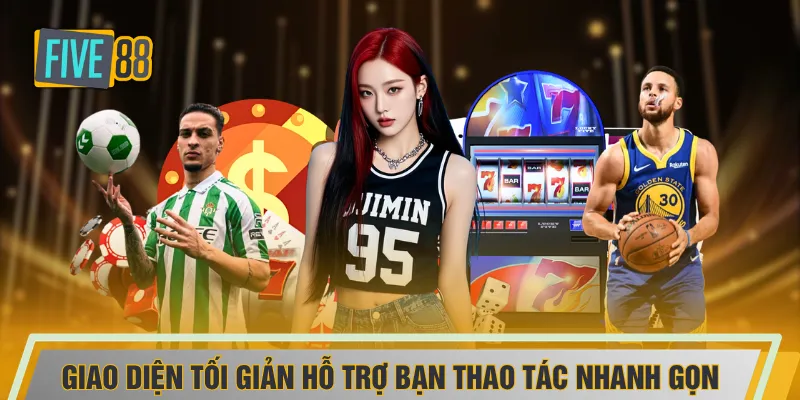 Giao diện tối giản hỗ trợ bạn thao tác nhanh gọn