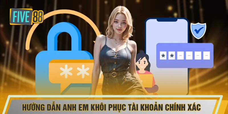 Hướng dẫn anh em khôi phục tài khoản chính xác