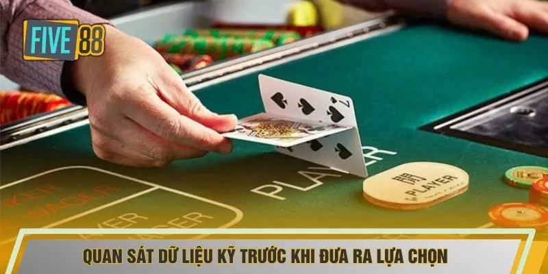 Quan sát dữ liệu kỹ trước khi đưa ra lựa chọn