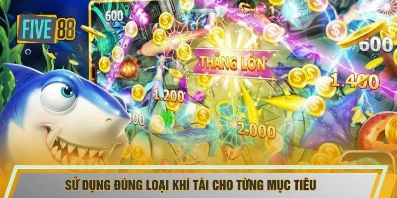 Sử dụng đúng loại khí tài cho từng mục tiêu 