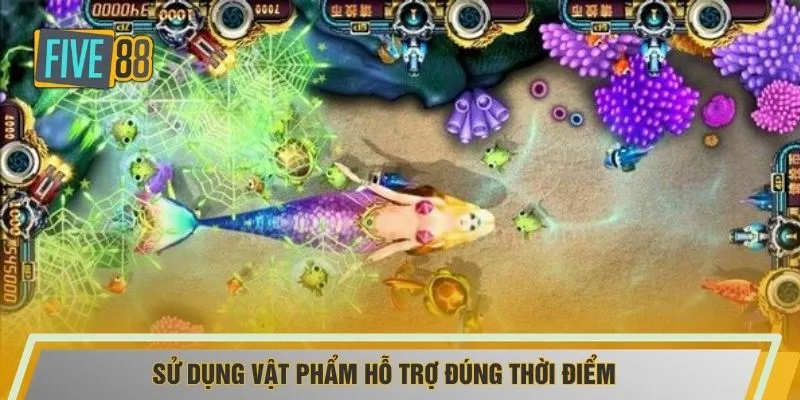 Sử dụng vật phẩm hỗ trợ đúng thời điểm 